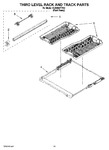 Diagram for 10 - Third Level Rack And Track Parts