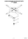 Diagram for 04 - Lower Washarm And Strainer Parts