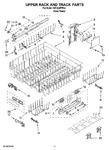 Diagram for 09 - Upper Rack And Track Parts