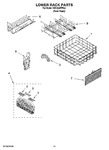 Diagram for 10 - Lower Rack Parts