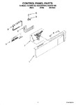 Diagram for 02 - Control Panel Parts