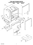 Diagram for 05 - Tub And Frame Parts