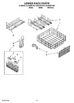 Diagram for 10 - Lower Rack Parts