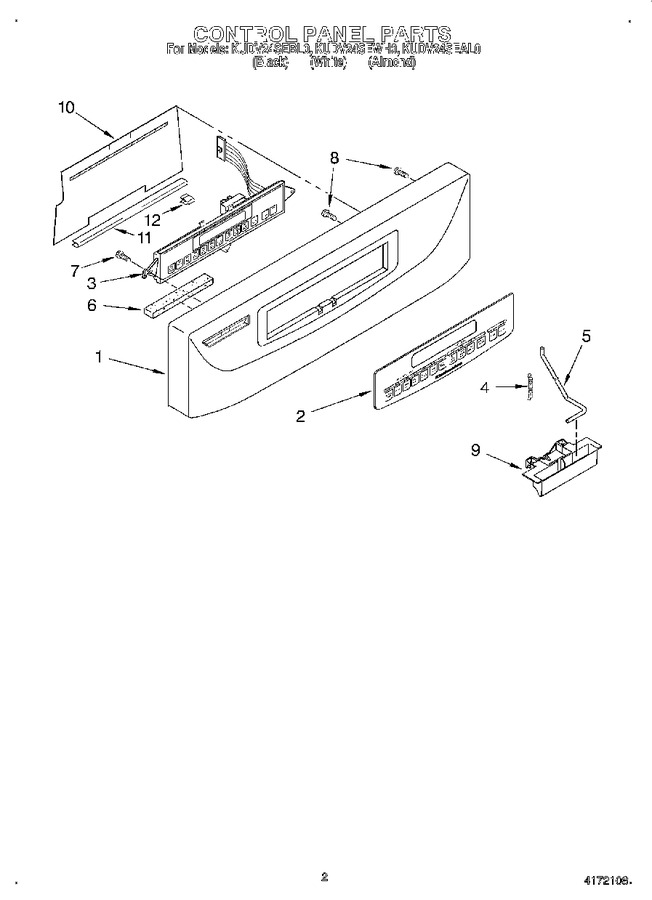 Diagram for KUDV24SEAL0