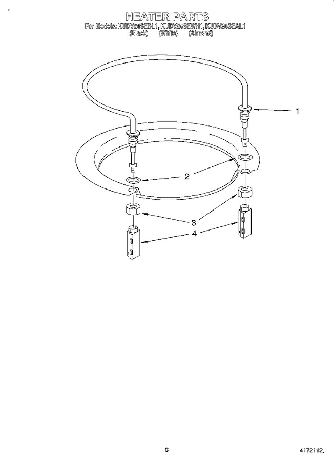 Diagram for KUDV24SEAL1