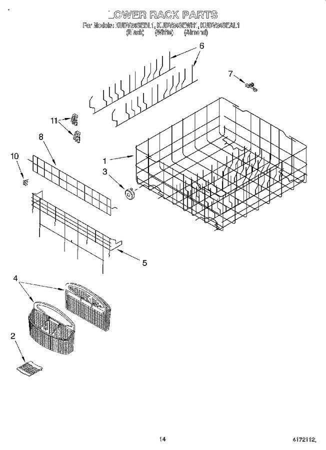 Diagram for KUDV24SEAL1