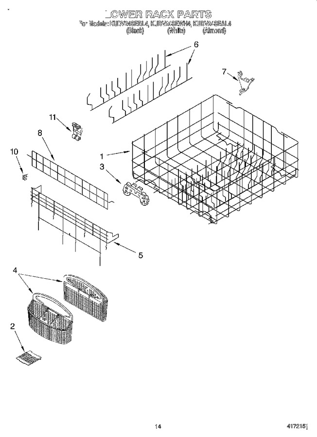 Diagram for KUDV24SEAL4