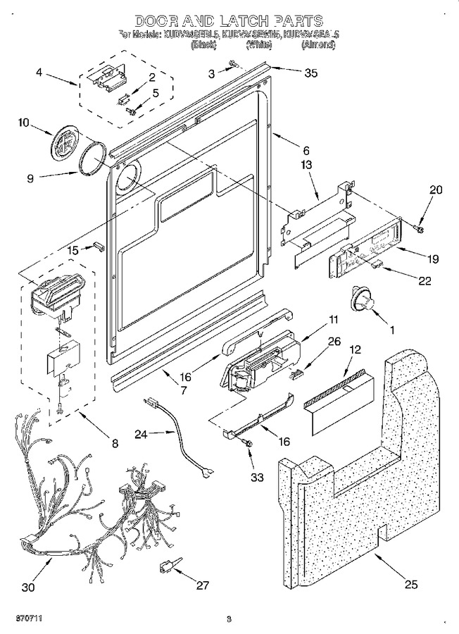 Diagram for KUDV24SEWH5