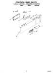 Diagram for 02 - Control Panel Parts