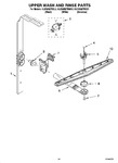 Diagram for 11 - Upper Wash And Rinse Parts
