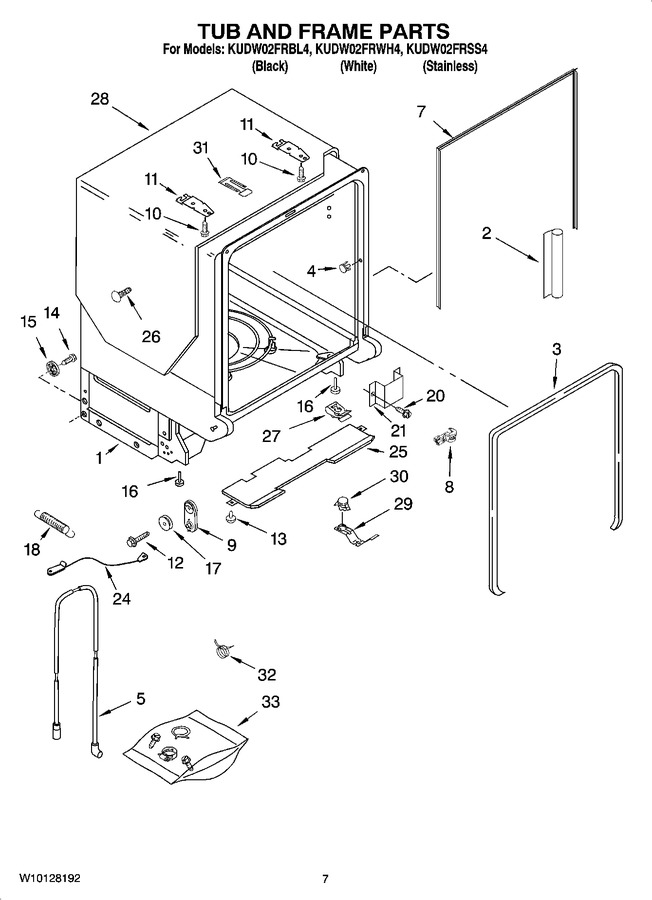 Diagram for KUDW02FRSS4