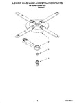 Diagram for 04 - Lower Washarm And Strainer Parts