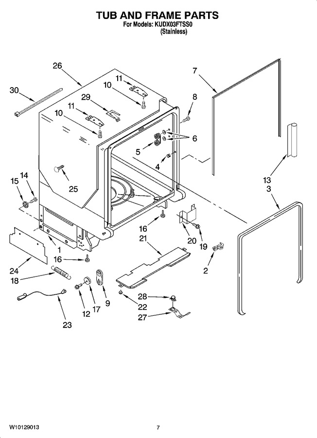 Diagram for KUDX03FTSS0