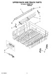 Diagram for 09 - Upper Rack And Track Parts