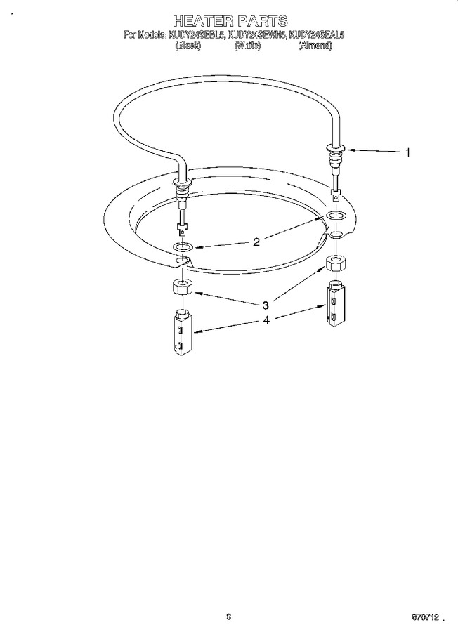 Diagram for KUDY24SEAL5