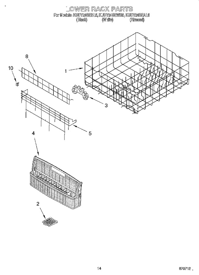 Diagram for KUDY24SEWH5