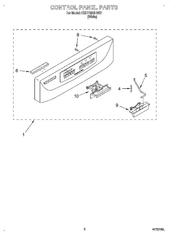 Diagram for KUDY25SHWH1