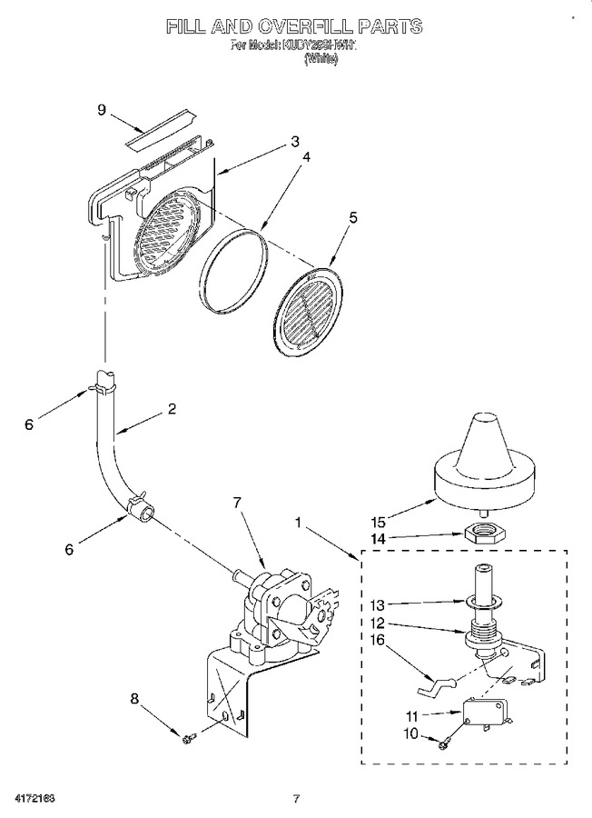 Diagram for KUDY25SHWH1