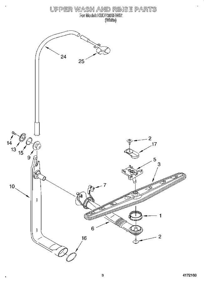 Diagram for KUDY25SHWH1