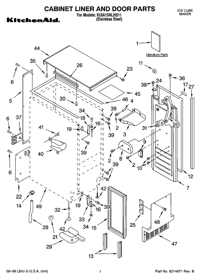 Diagram for KUIA15NLHS11