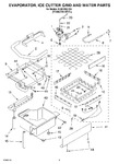 Diagram for 02 - Evaporator Ice Cutter Grid And Water Parts