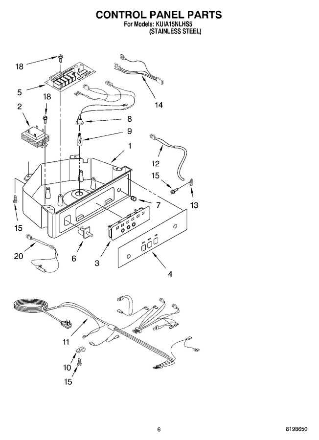 Diagram for KUIA15NLHS5