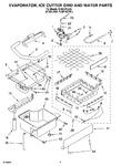 Diagram for 02 - Evaporator Ice Cutter Grid And Water Parts