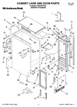 Diagram for 01 - Cabinet Liner And Door Parts