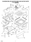 Diagram for 02 - Evaporator Ice Cutter Grid And Water Parts