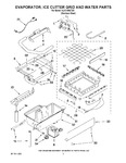 Diagram for 02 - Evaporator Ice Cutter Grid And Water Parts