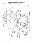 Diagram for 01 - Cabinet Liner And Door Parts