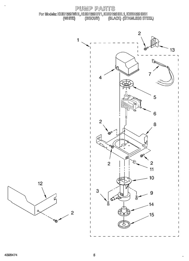 Diagram for KUIS155HWH1