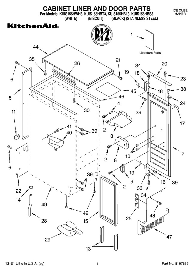 Diagram for KUIS155HBL3