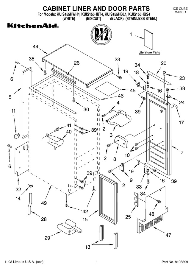 Diagram for KUIS155HBL4