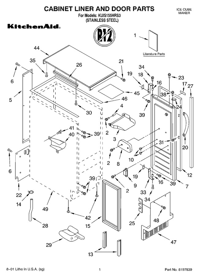 Diagram for KUIS155HRS3