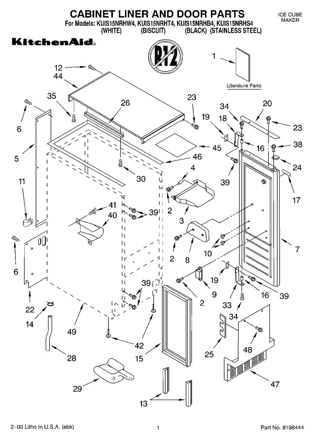 Diagram for KUIS15NRHB4