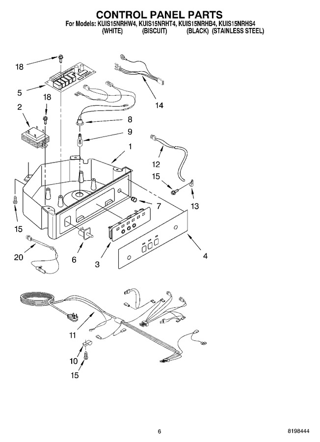 Diagram for KUIS15NRHB4