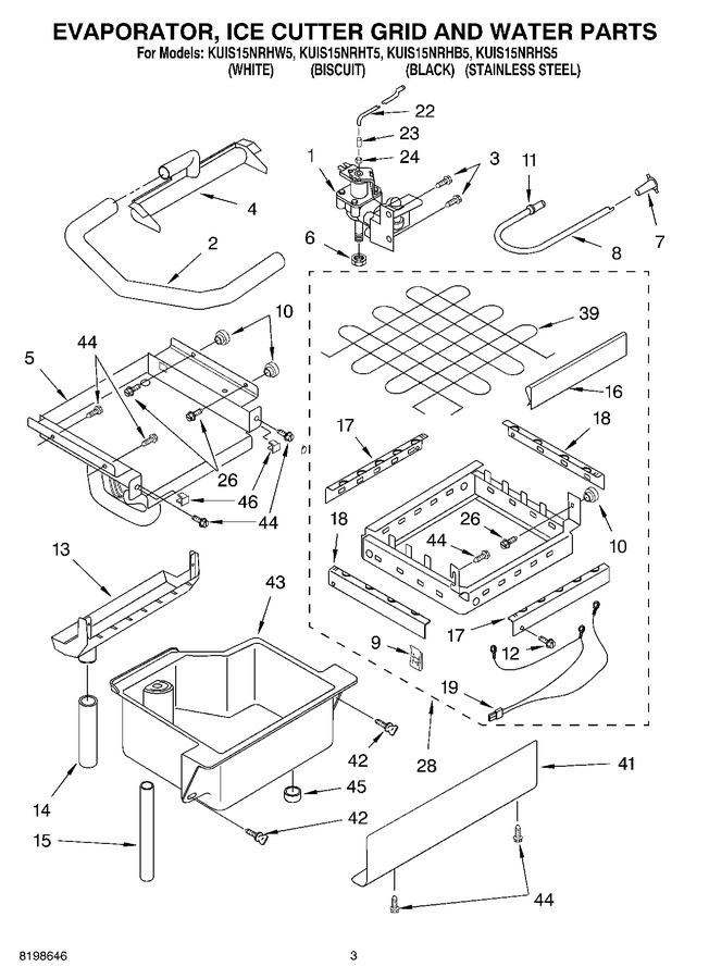 Diagram for KUIS15NRHW5