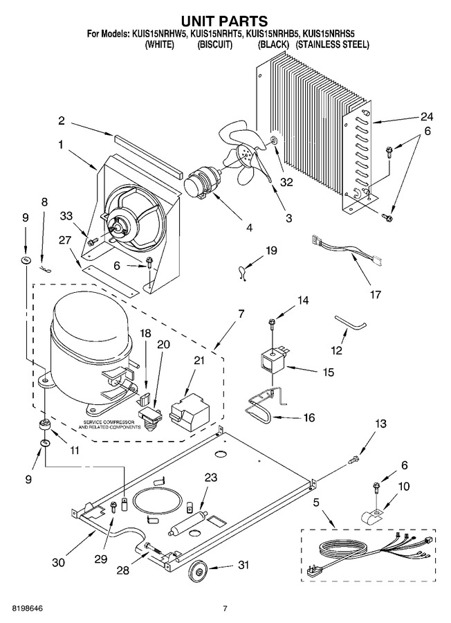 Diagram for KUIS15NRHW5