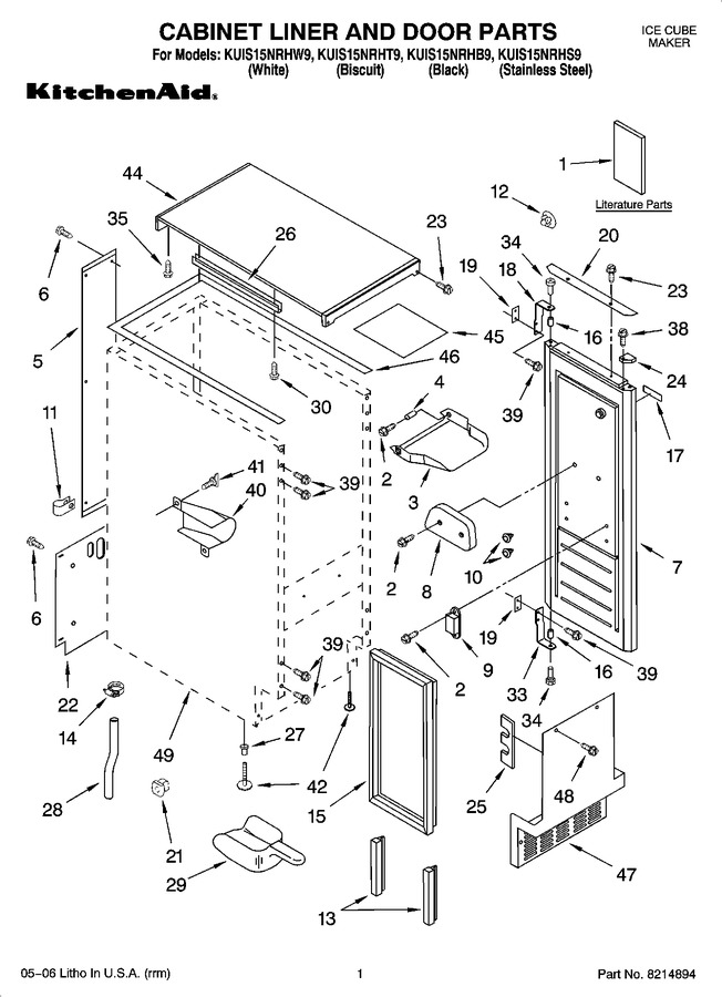 Diagram for KUIS15NRHT9