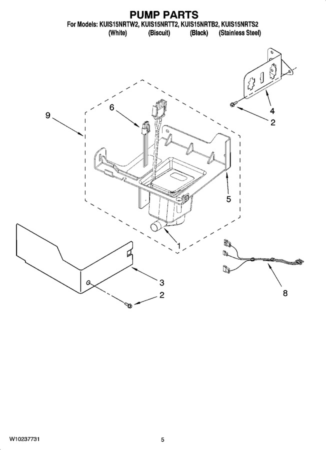 Diagram for KUIS15NRTW2