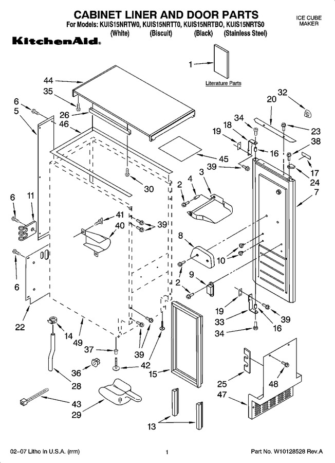 Diagram for KUIS15NRTW0