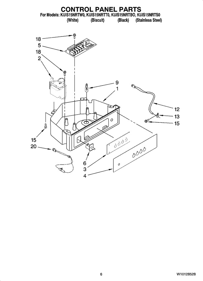 Diagram for KUIS15NRTW0