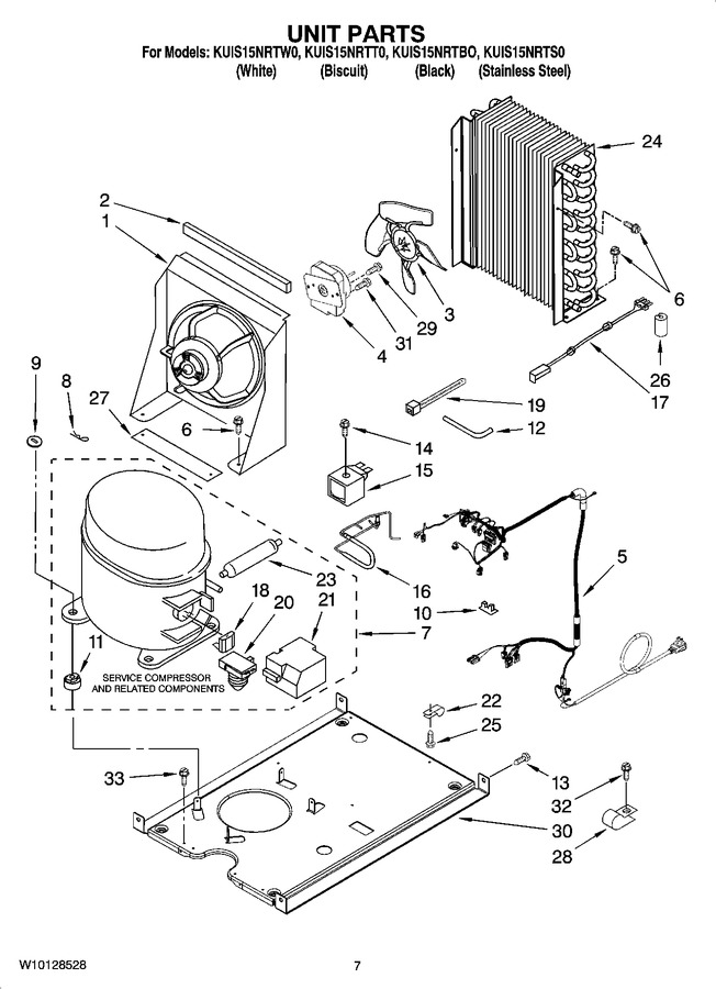 Diagram for KUIS15NRTW0