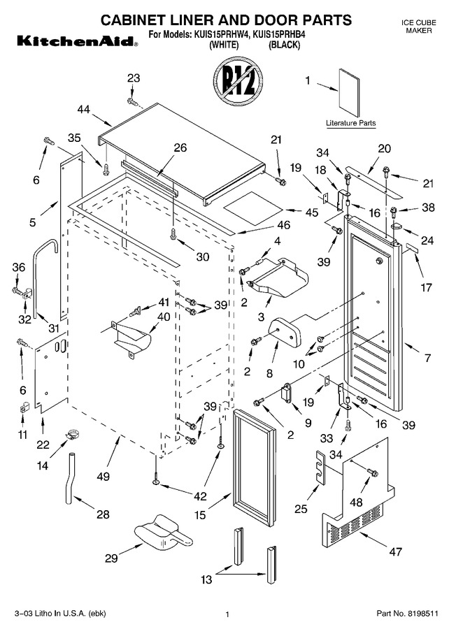 Diagram for KUIS15PRHB4