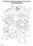 Diagram for 02 - Evaporator Ice Cutter Grid And Water Parts