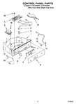 Diagram for 04 - Control Panel Parts