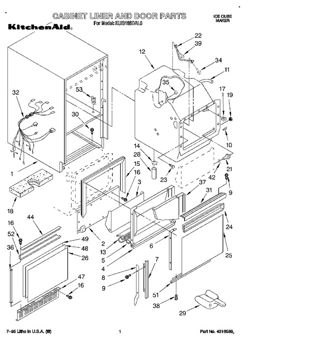 Diagram for KUIS185DAL0