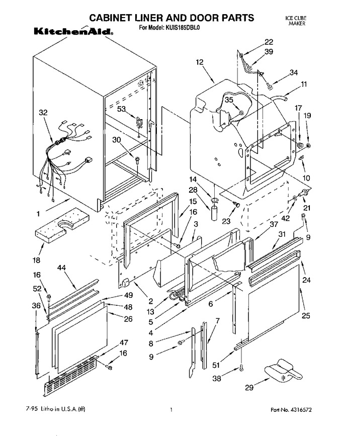 Diagram for KUIS185DBL0