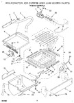 Diagram for 02 - Evaporator, Ice Cutter Grid And Water